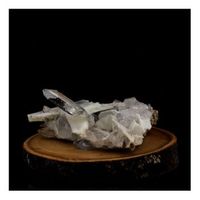 cuarzo  baryte - natural pierre de francia massif des grandes rousses isere  discovery 2019 cristal raro  1525 ct - certificado de autenticidad