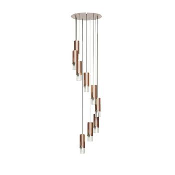 Lámpara colgante bisel (9 luces)