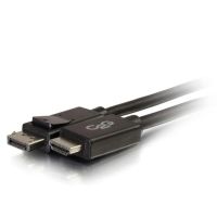 adaptador c2g displayport macho a hdmi macho 18 m negro