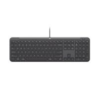 teclado logitech signature slim k620 alambrico de tamano completo con teclas de tijera y usb-c