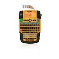 rotuladora dymo rhino 4200 qwerty lcd ion de litio negro amarillo 19mm termorretractil