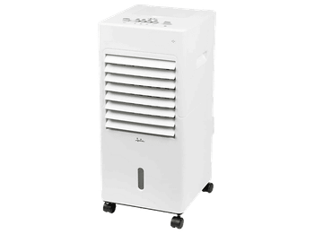 Climatizador evaporativo - Jata JVAC2003, 65 W, 3 Velocidades, 6L, Asa de transporte, Flujo aire: 369 m3/h, Blanco
