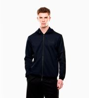 ea7 para hombre 7m000308af13526 sweatshirtsudadera con capucha de sarga tecnica elastica gold label marino xl casual poliester