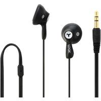 logik gelly lgelblk16 headphones - black black