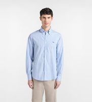 harmont  blaine para hombre crq074013436b camisa a rayas corte regular azul xl casual algodon clasico manga larga