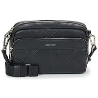 calvin klein jeans bandolera emblem aop emboss camera bag para hombre