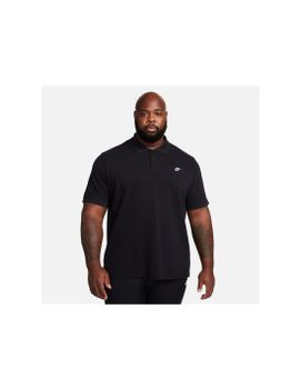 Polo Nike Club Short-Sleeve Hombre Negro/Gris