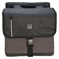 bolso doble de ejecutivo negro y gris 46 l willex