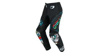 Pantalones o neal element rancid negro blanco