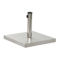 base parasol inox 45x45x35 20kgs adaptable