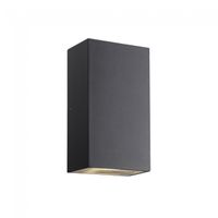 aplique de exterior led rold kubi 2x5w
