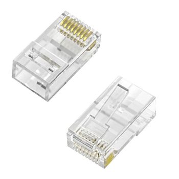 Aisens Conector RJ45 8 Hilos Cat.6 AWG24 100 Unidades