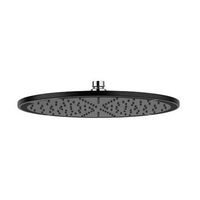 rociador de ducha tipo lluvia kludi a-qa 300 mm negro matecromo 6433087-00