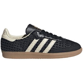 adidas Deportivas Moda Samba OG Basketweave Black Cream White (Women's) para hombre