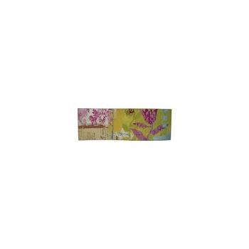 Cuadro Curvado De Flores Coloridas 40x120