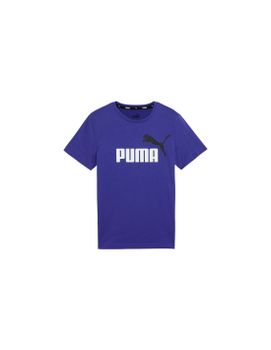Camiseta Casual Puma Essentials + 2 Col Logo Niño