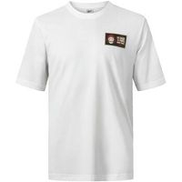 reebok sport camiseta t-shirt blanc la casa de papel para mujer