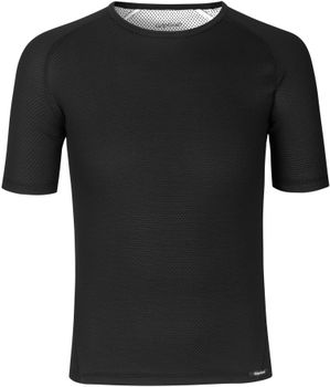 GripGrab Ride Thermal Short Sleeve Base Layer, Black