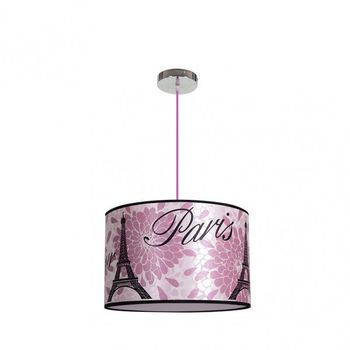 Mi Lampara - Aplique Eiffel Plata 1xe27 18x30 D