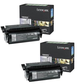 Original Multipack Lexmark Optra S1255 Printer Toner Cartridges (2 Pack) -1382925