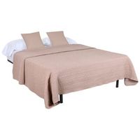 colcha poliester 240x260 100 gr malva