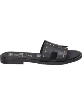 Sandalias Planas Para Mujer Lrk 5576 Negro 36