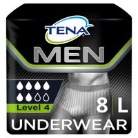 tena men premium fit incontinence pants large
