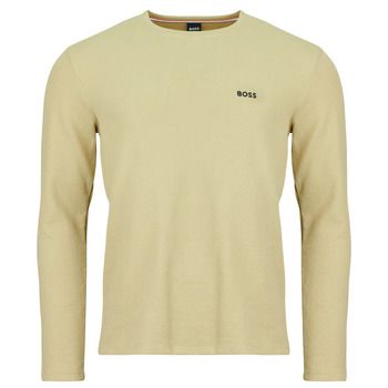 BOSS Camiseta manga larga Waffle LS-Shirt para hombre