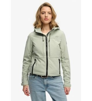 Superdry para mujer. W5012069A Chaqueta Classic Trekker Verde (M), Casual, Poliéster Reciclado, Sostenible