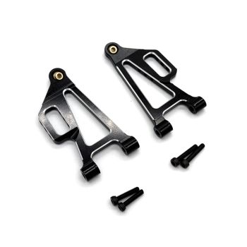 Piezas de repuesto de metal mejoradas para el brazo inferior delantero para MJX 1/14 14207 14208 coche RC
