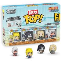 pack funko bitty pop naruto shippuden team 2 4 figuras mini vinilo