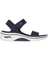 de skechers sandalia correa tobillo velcro navy azul marino