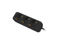 regleta lanberg 3 tomas schuko negra 15m