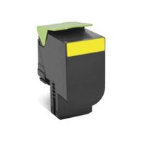 compatible yellow lexmark 80c2xye toner cartridge