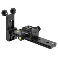 lanxire soporte lente teleobjetivo placa deslizante lenta zapata rapida soporte foco largo rosca 14 38 para tripode cabezal esferico dslr