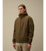cp company para hombre 17cmow013a006097a chaqueta con capucha verde l casual poliester