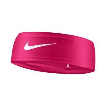Nike Dri-Fit Fury Classic Cinta para la cabeza Unisex - baya, blanco