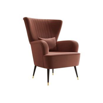 Sillón Orem 111, Rosa, Tapiz, 103x82x85cm