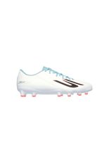 botas de futbol skechers skx2 academy ag hombre blancoturquesa