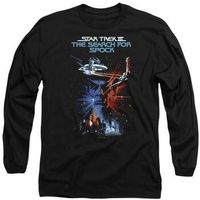 star trek camiseta manga larga search for spock para mujer