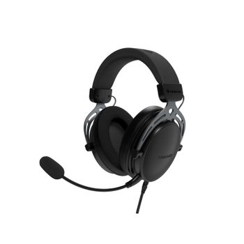 Auriculares Genesis con cable transductores 50mm micrófono desmontable negro