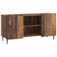 mueble de tv 102 x 345 x 52 cm madera envejecida vidaxl