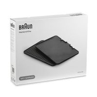 braun set de placas de grill y plancha para mutigrill 9 pro brsk005