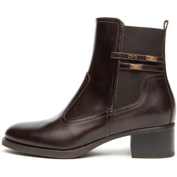 NeroGiardini Botines Manolete Elastico 85 Tr Brescia 894 T.Mor para mujer