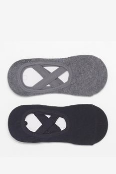Calcetines Antideslizantes Doone - Negro - Calcetines Yoga Mujer talla S