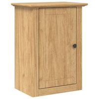 gabinete de pared para bano bodo marron miel 44 x 30 x 60 cm vidaxl