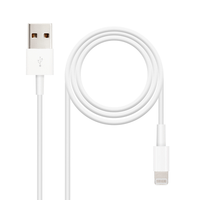 cable nc lightning iphone a usb am 20m