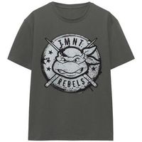 teenage mutant ninja turtles camiseta rebels para mujer