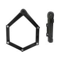 axa candado plegable fold 85 largo 85 cm negro seguridad 9 medida plegado 20x6 cm peso 850 g