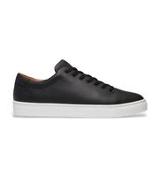 timberland para hombre tb0a5mjsw021 zapatillas de piel dover park negro 37 plano cordones casual